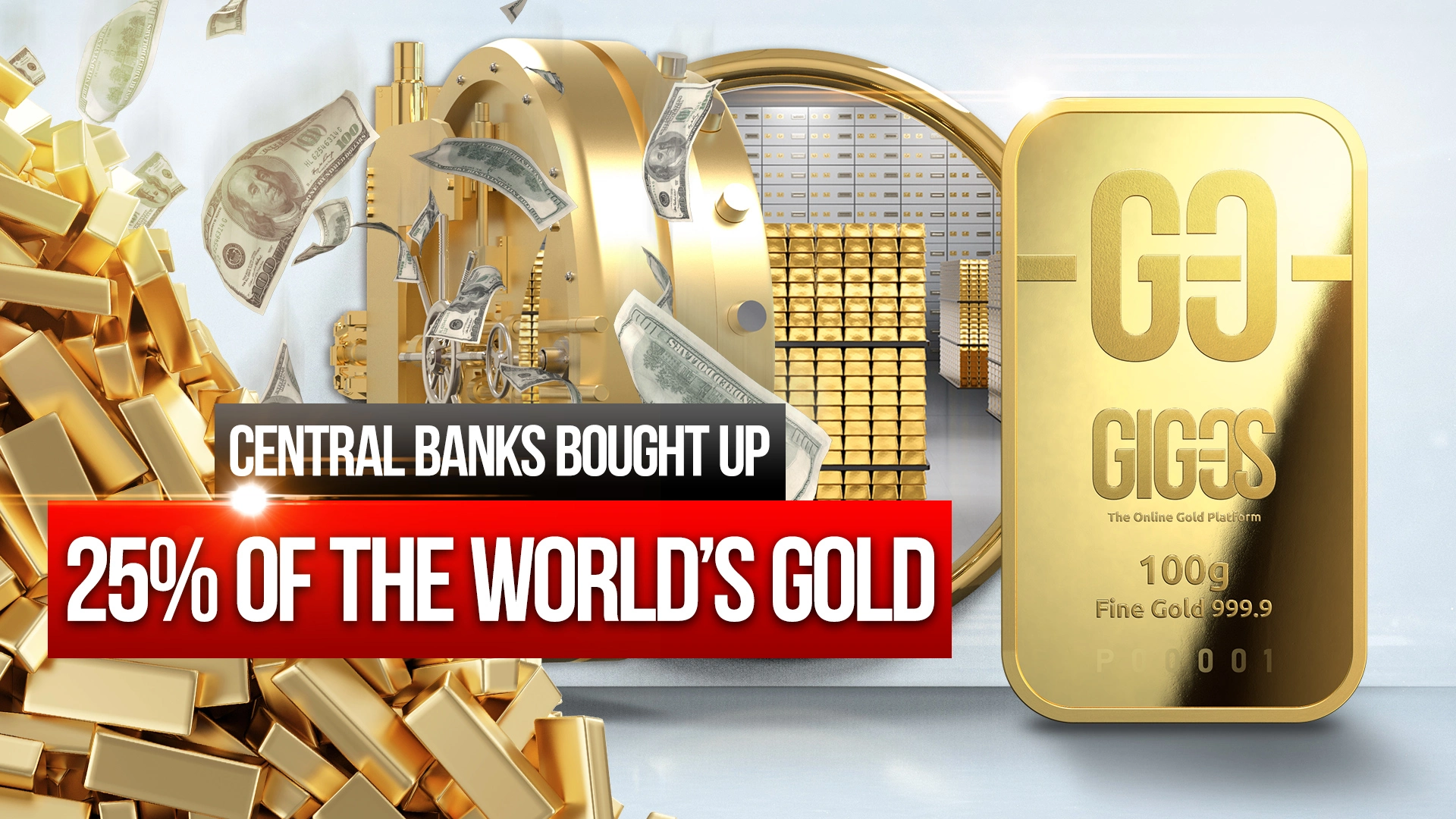 [VIDEO] Central banks acquired a quarter of the world's gold!
