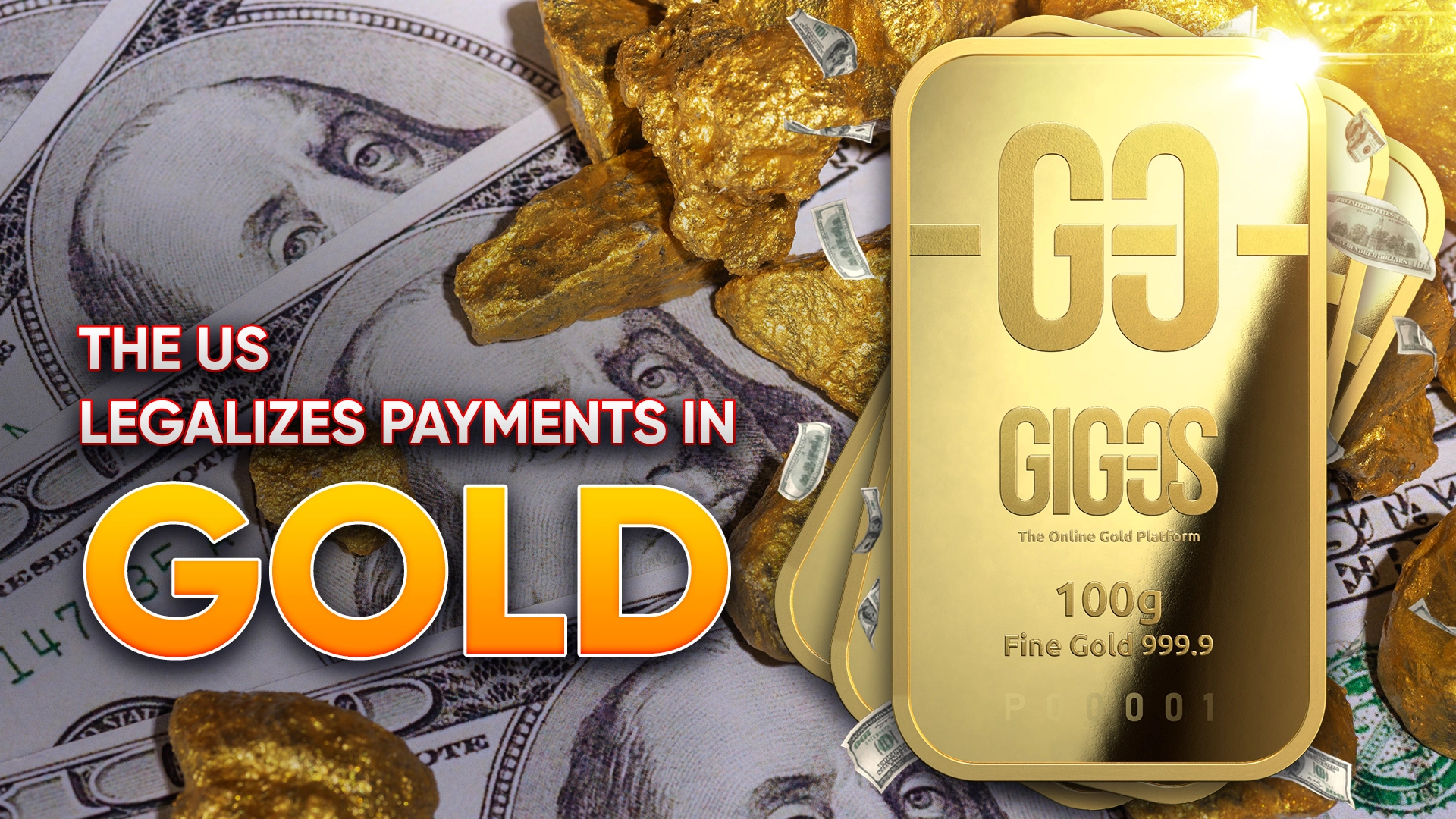 [VIDEO] The US legalizes payments in gold
